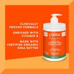 ⁦Cantu Sulfate-Free Hydrating Cream Conditioner with Shea Butter for Natural Hair, 25 fl oz (Packaging May Vary)⁩ - الصورة ⁦3⁩