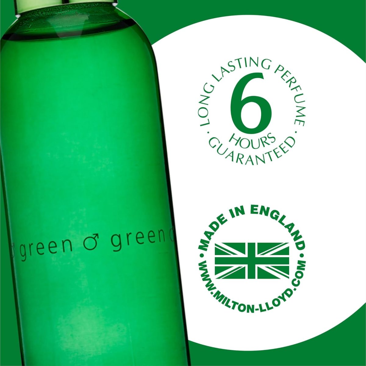 ⁦Colour Me Green - Fragrance for Men - 90ml Eau de Parfum, by Milton-Lloyd⁩ - الصورة ⁦6⁩