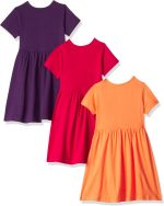 ⁦T2F girls Girls Casual dress-DRZ3P04 Casual Dress (pack of 3)⁩ - الصورة ⁦2⁩