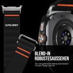 ⁦Suitisbest Sports Strap Compatible with Samsung Galaxy Watch Ultra 47 mm (2024), Ultra Adjustable Nylon Loop Watch Strap with S-Hooks for Men and Women⁩ - الصورة ⁦2⁩
