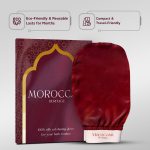 ⁦Premium Organic 100% Silk Kessa not viscose/ليفة حمام مغربي/Glove/Mitt for Pain-Free exfoliation - Moroccan Hammam Bath - Deep Exfoliation - Ideal for All Skin Types to be used w/o Black Soap⁩ - الصورة ⁦8⁩
