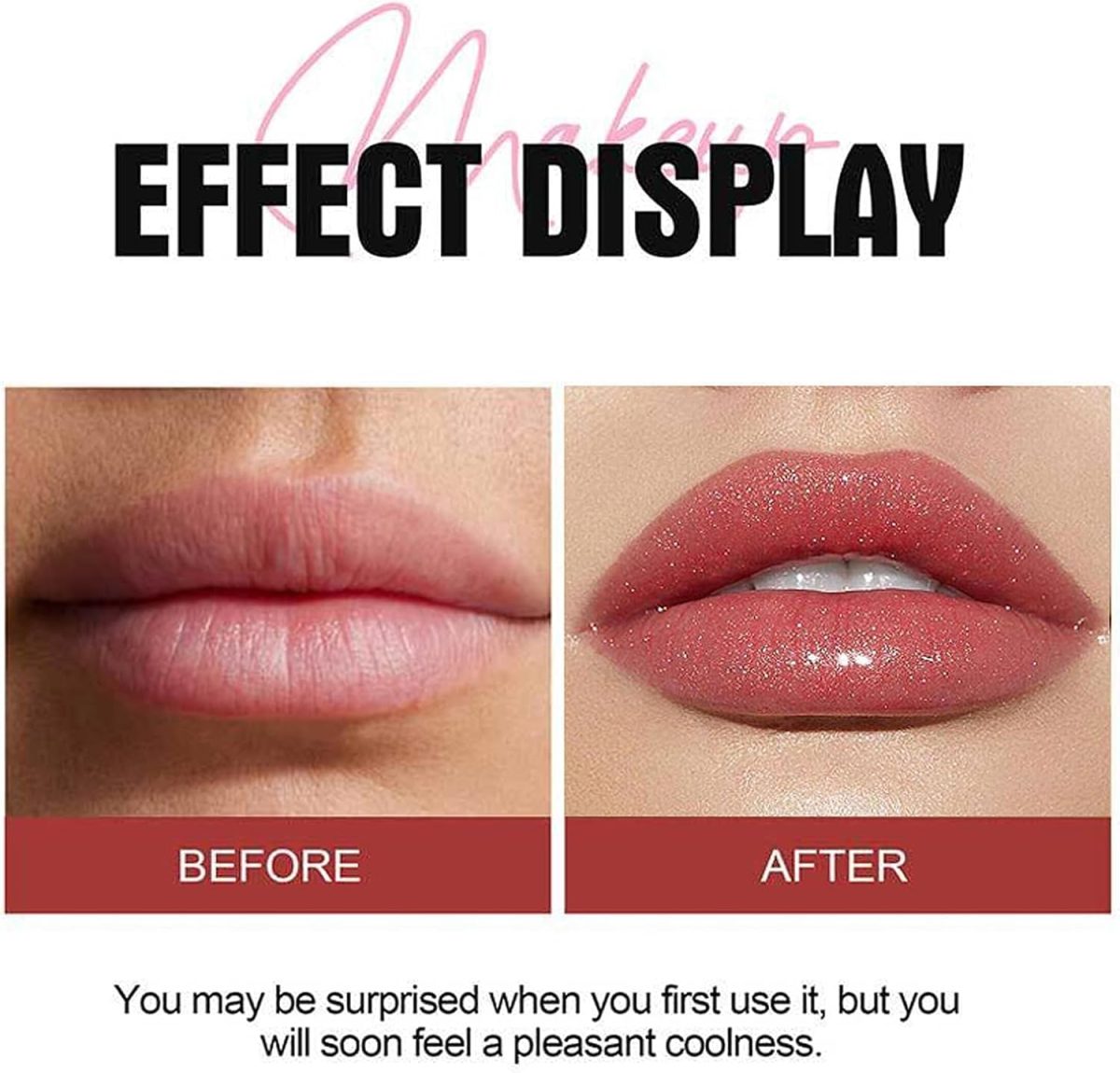 ⁦NALACAL 6-Piece Shiny Glitter Lip Gloss Set, Sparkling Liquid Lipstick with Glossy Finish, Hydrating and Plumping Tinted Lip Nectar, Waterproof Long-Lasting Makeup Gift Set for Women⁩ - الصورة ⁦5⁩