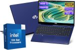 15.6-FHD-Laptop Student-Laptop, 16GB RAM 1TB SSD, Intel Pentium Quad-Core N100 Processor (Up to 3.4GHz) Backlit Keyboard Fingerprint WiFi 6 BT5.2 Business-Laptop, 2 Years Warranty Windows 12 Laptop