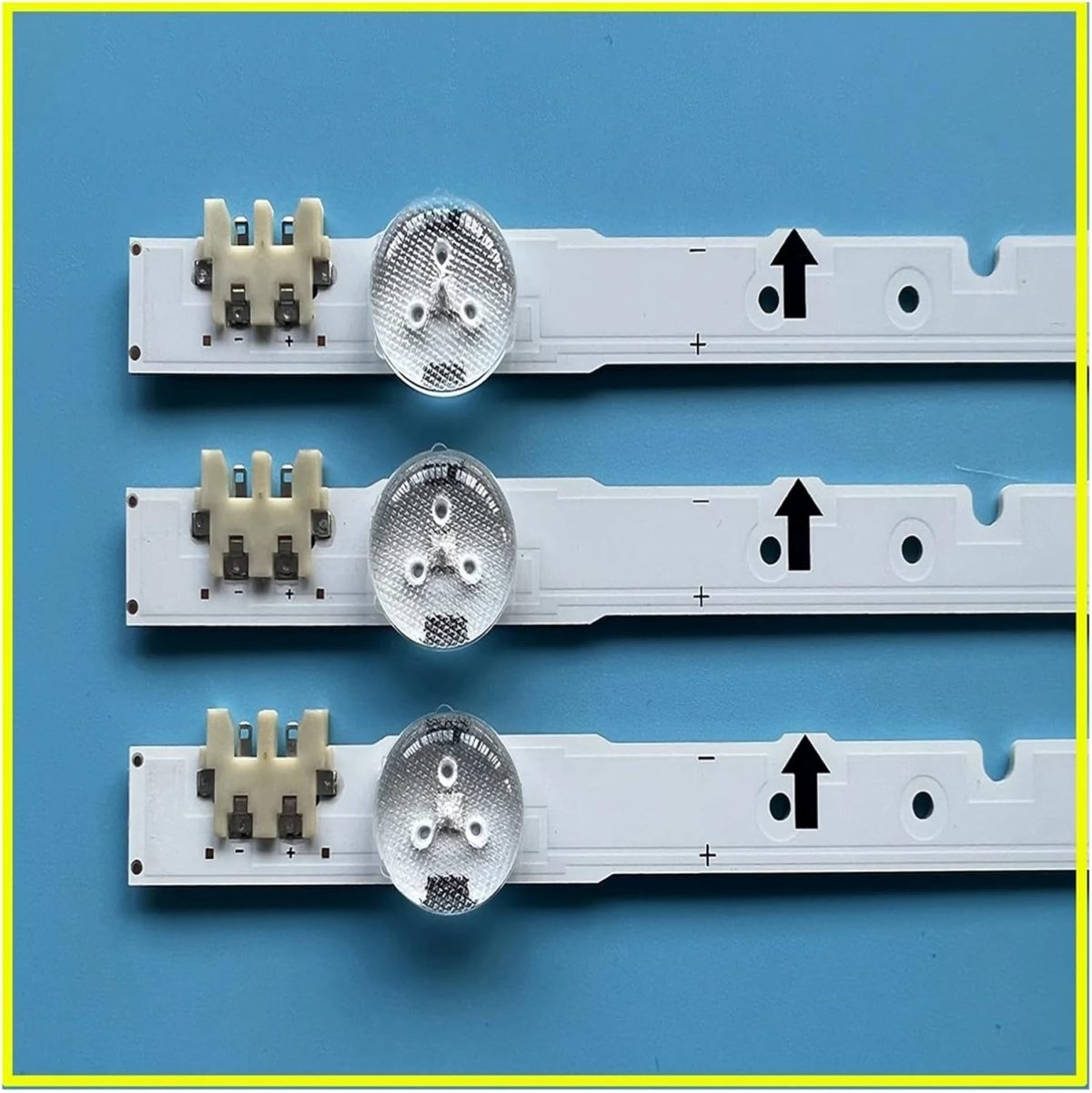 ⁦LED Array Bars for Sam/s.ung D4GE-320DC0-R2 D4GE-320DC0-R3 2014SVS32HD 32 inches TV Backlight LED Strip Light For Mat/ri.x Lamps Bands (Color : 5 Sets - 15 Pieces)⁩ - الصورة ⁦2⁩