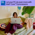 ⁦HP 15.6 inch Touchscreen Laptop, Intel Core 5 120U (Beats i7-1355U) 10-Core CPU, 32GB RAM, 1TB SSD, WiFi 6, Webcam, KeyPad, HDMI, USB-C, PDG HDMI Cable, US Version KB, Win 11 Pro⁩ - الصورة ⁦7⁩