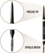 ⁦Max Factor Brow Shaper Eye Brow Pencil, 20 Brown, 1 g⁩ - الصورة ⁦2⁩