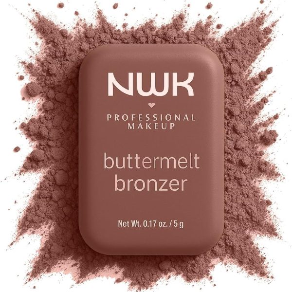 NWK Professional Makeup Buttermelt Blush, Powder Blush, Watercolour Finish, (FEELING BUTTA)