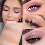 ⁦12 Colors Nude Natural Pink Matte Shimmer Eyeshadow Palette, High Pigmented Brown Eye Shadow Primers Powder Palet for Eye Makeup, Blendable Powder, Flawless & Natural Long-Lasting Makeup Palette⁩ - الصورة ⁦2⁩