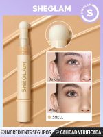 ⁦SHEGLAM Complexion Boost Concealer - With Sponge-head Applicator - High-coverage Formula (Shell)⁩ - الصورة ⁦2⁩