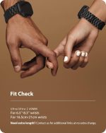 ⁦Fullmosa Metal Strap Compatible with Apple Watch Strap 42mm 41mm 40mm 38mm 44mm 45m 46mm 49mm Stainless Steel Replacement Band Compatible with iWatch Series 10 9 8 7 6 SE 5 4 3 2 1 Ultra⁩ - الصورة ⁦5⁩