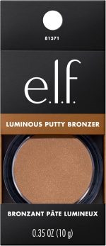 ⁦e.l.f. Luminous Putty Bronzer, Lightweight Putty-to-Powder Bronzer For A Radiant, Glowing Finish, Highly Pigmented, Vegan & Cruelty-Free, Sun Chaser⁩ - الصورة ⁦8⁩