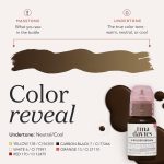⁦Tina Davies Professional X Perma Blend Brow Pigment - Permanent Eyebrow Makeup - Colours Heal True to Tone - High Retention - Bolder Brown, 1/2oz⁩ - الصورة ⁦4⁩
