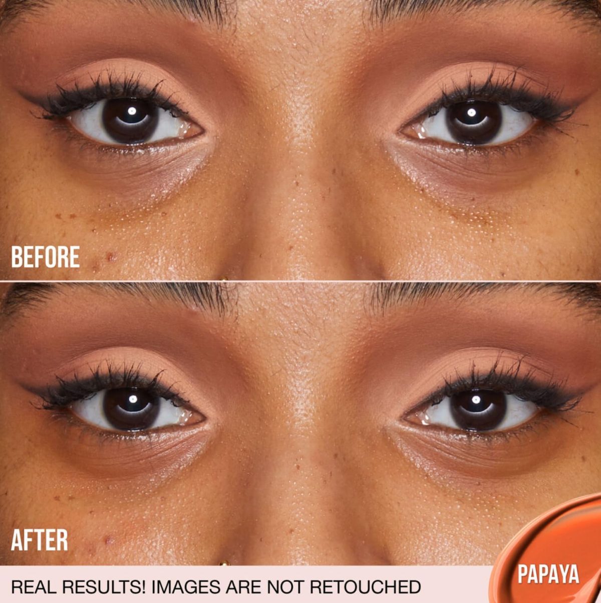 ⁦Huda BEAUTY # Under Eye Color Corrector – Papaya⁩ - الصورة ⁦2⁩