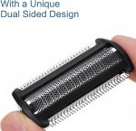 ⁦Suleto BG2000 Replacement Body Groomer Trimmer Foil Head Fit for Norelco Bodygroom Shaver Series 7000 5000 3000, BG2000 Replacement Blades Foil Head BG2024 BG2022 BG2030 BG7040 BG5025 BG2039, 2 Pcs⁩ - الصورة ⁦3⁩