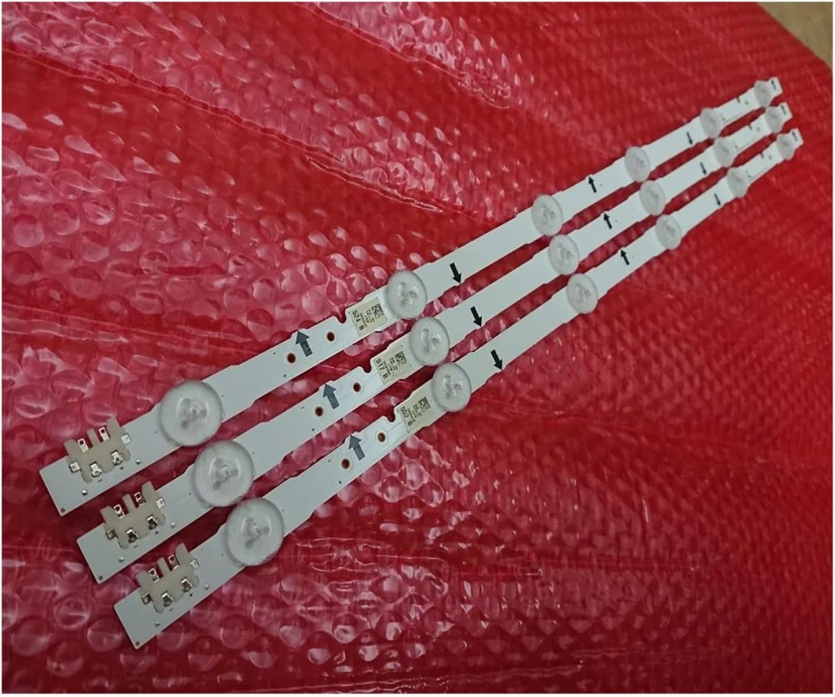 ⁦TILLOJJ New 3 PCS/set 6LED 560mm LED strip for Sam/s.ung UN28H4000AF UN28H4500AF 2014SVS28_3228 D4GE-280DC0-R1 LM41-00099N BN96-30440A⁩ - الصورة ⁦4⁩