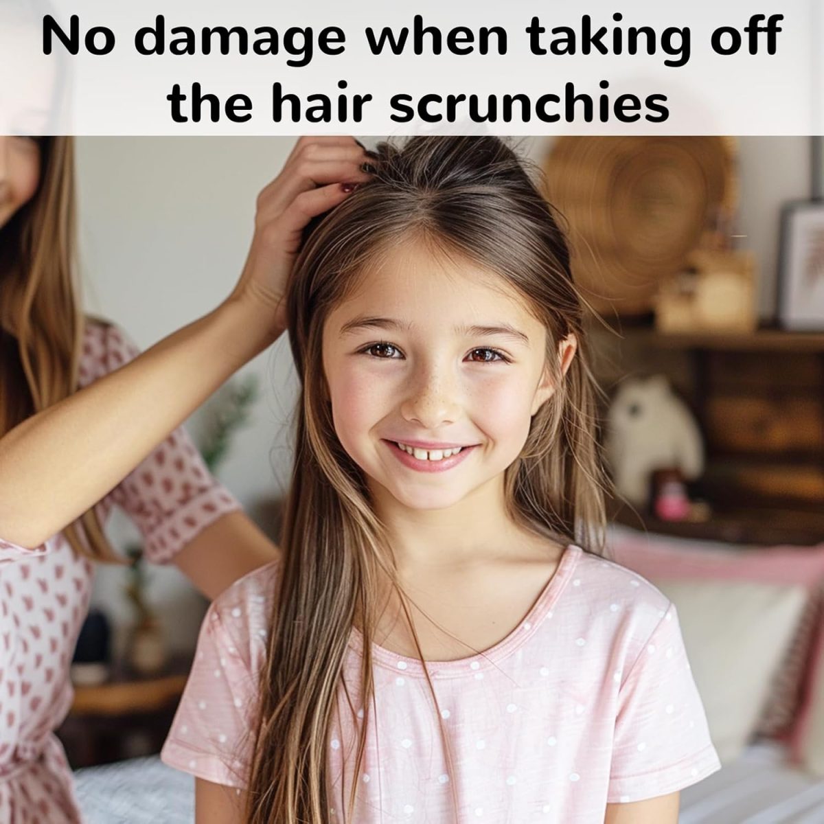 ⁦Mocamoro 6 Pcs Satin Hair Scrunchies for Women for Girls - Scrunchy Ponytail Holder Softer Than Silk Scrunchies for Hair (Multi-colored)⁩ - الصورة ⁦6⁩