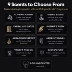 ⁦The Beard Struggle Warrior’s Beard Balm - Silver Collection, Viking Storm - Non-Greasy Low-Hold Formula, Luxurious Cologne-Grade Fragrances 100% Natural Ingredients - 50g / 1.76 US. oz.⁩ - الصورة ⁦4⁩
