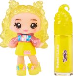 ⁦Yummiland x PEEPS Lip Gloss Doll - Goldie Mallows - 1 Doll with Customisable Clothes and Lip Gloss Kit with a Single Colour, Perfume and Transparent Base, For Children 4 Years and Above⁩ - الصورة ⁦3⁩