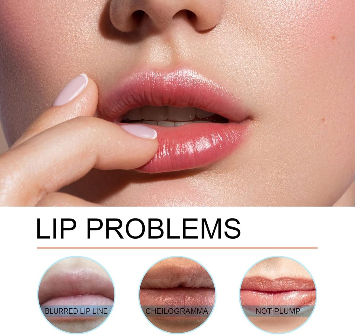 ⁦KTouler Peel Off Lip Liner, 3Pcs Matte Lip Liner,Waterproof Long Lasting Highly Pigmented Color Peel Off Lip Stain Lipsticks Makeup for Women⁩ - الصورة ⁦4⁩