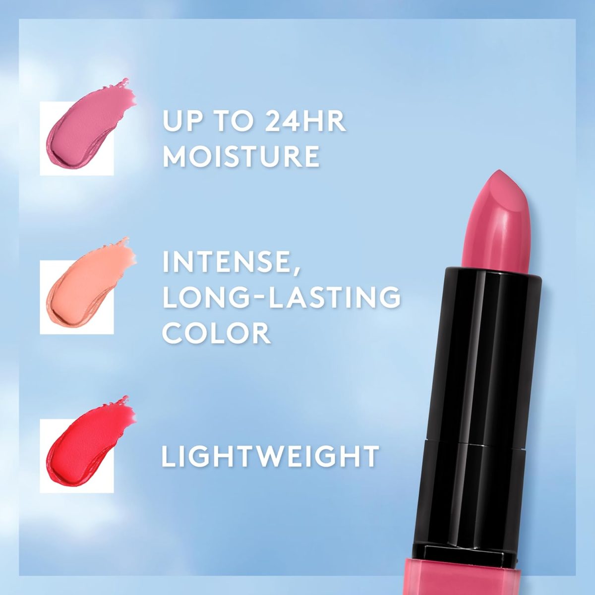 ⁦COVERGIRL Exhibitionist Cream Lipstick, Dolce Latte⁩ - الصورة ⁦4⁩