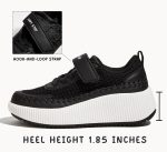 ⁦LUCKY STEP Kid's Glitter Running Sneaker Sparkly Braided Shiny Bling Princess Shoes School Athletic Walking Shoes for Children/Boys/Girls⁩ - الصورة ⁦3⁩