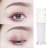 ⁦Geeneiya Liquid Glitter Eyeshadow Korean Makeup Under Eye Shadow Bling,Pigmented, Long Lasting, Quick Drying, Loose Glitter Glue for Crystals EyeMakeup (Colorful Galaxy 01)⁩ - الصورة ⁦3⁩
