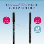 ⁦Bourjois Contour Clubbing, 078 Let's Bronze, Waterproof Eye Pencil, Bright & Intense Colour, Up to 24hrs Wear, Creamy & Comfortable, Clean & Vegan Formula, Sweat, Heat & Smudge-Proof, Quick Dry, 1.2g⁩ - الصورة ⁦6⁩