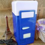 ⁦DDCVFREE Mini fridge Energy saving and environmental protection car portable mini beverage cooler⁩ - الصورة ⁦5⁩