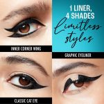 ⁦LAKMÉ Eyeconic Liquid Eyeliner, 4.5 ml, Black⁩ - الصورة ⁦6⁩