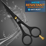 ⁦DEMAXA Professional Hair Scissors 6.5 Inch - Premium High Carbon Stainless Steel Barber Salon Hair Shears for Haircut Scissors - Ergonomic Design Super-Sharp Hair cutting Shears Blades⁩ - الصورة ⁦3⁩