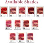 ⁦Iba Maxx Matte Liquid Lipstick – Sugar N Spice, 2.6 ml l Transfer Proof l Highly Pigmented l Non Drying | Vegan & Cruelty Free⁩ - الصورة ⁦6⁩