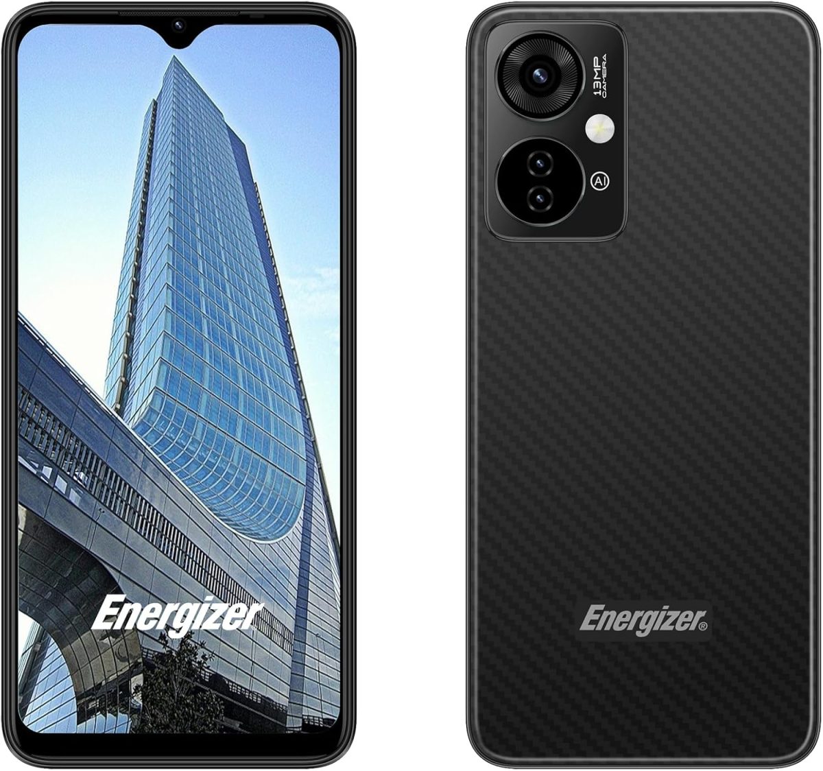 Energizer Ultimate U652S Dual SIM, 64GB, 2GB RAM, 4G LTE, 4000mAh Battery, Black
