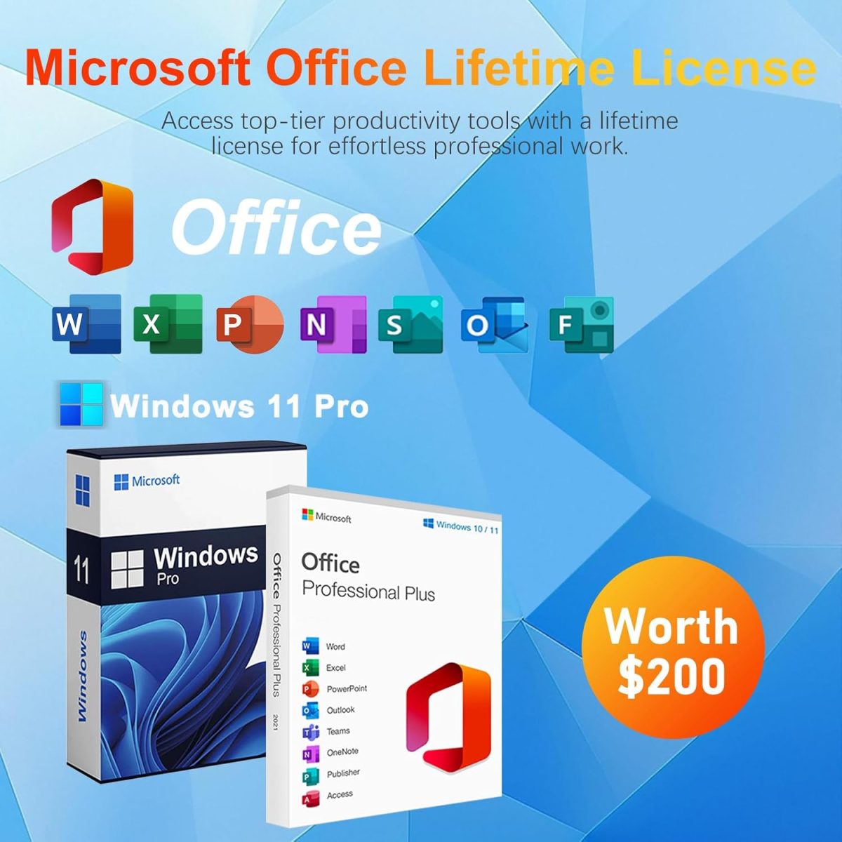 ⁦GINA 15 15.6" FHD Laptop Compter, Windows 11 Pro for Students, Intel Quad-Core N100, 16GB DDR5 RAM, 1TB SSD, Free MS Office, Fingerprint, Numeric Keypad, Type-C, HDMI, USB 3.2, 2-Year Warranty⁩ - الصورة ⁦7⁩