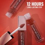 ⁦Swiss Beauty Hold Me Matte Liquid Lipstick | 12 Hours Stay | Non-Transfer Lipstick | Waterproof Lipstick with Intense Hydration| Shade - Gentle Pink, 4.5ml⁩ - الصورة ⁦3⁩