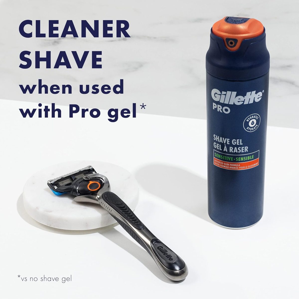 ⁦Gillette ProGlide Razor Refills for Men, 12 Razor Blade Refills⁩ - الصورة ⁦10⁩