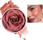 ⁦Rose Blush Flower Blush 3D Rose Petal Long-Lasting Lightweight Buildable Rouge Blusher For Cheek Women Girls Parties Gathering Events⁩ - الصورة ⁦2⁩