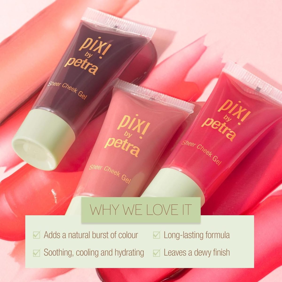 ⁦Pixi Sheer Cheek Gel, No. 4 Flushed, 0. 43 oz⁩ - الصورة ⁦6⁩