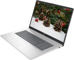 ⁦HP 17.3" 1920 x 1080 (Full HD) Laptop, AMD Ryzen 5 7430U(6 core), AMD Radeon Graphics, 16GB DDR4 RAM, 512GB SSD, HDMI, Wi-Fi 6, Bluetooth, Windows 11 S, Natural Silver, EAT 64GB USB Flash Drive⁩ - الصورة ⁦8⁩