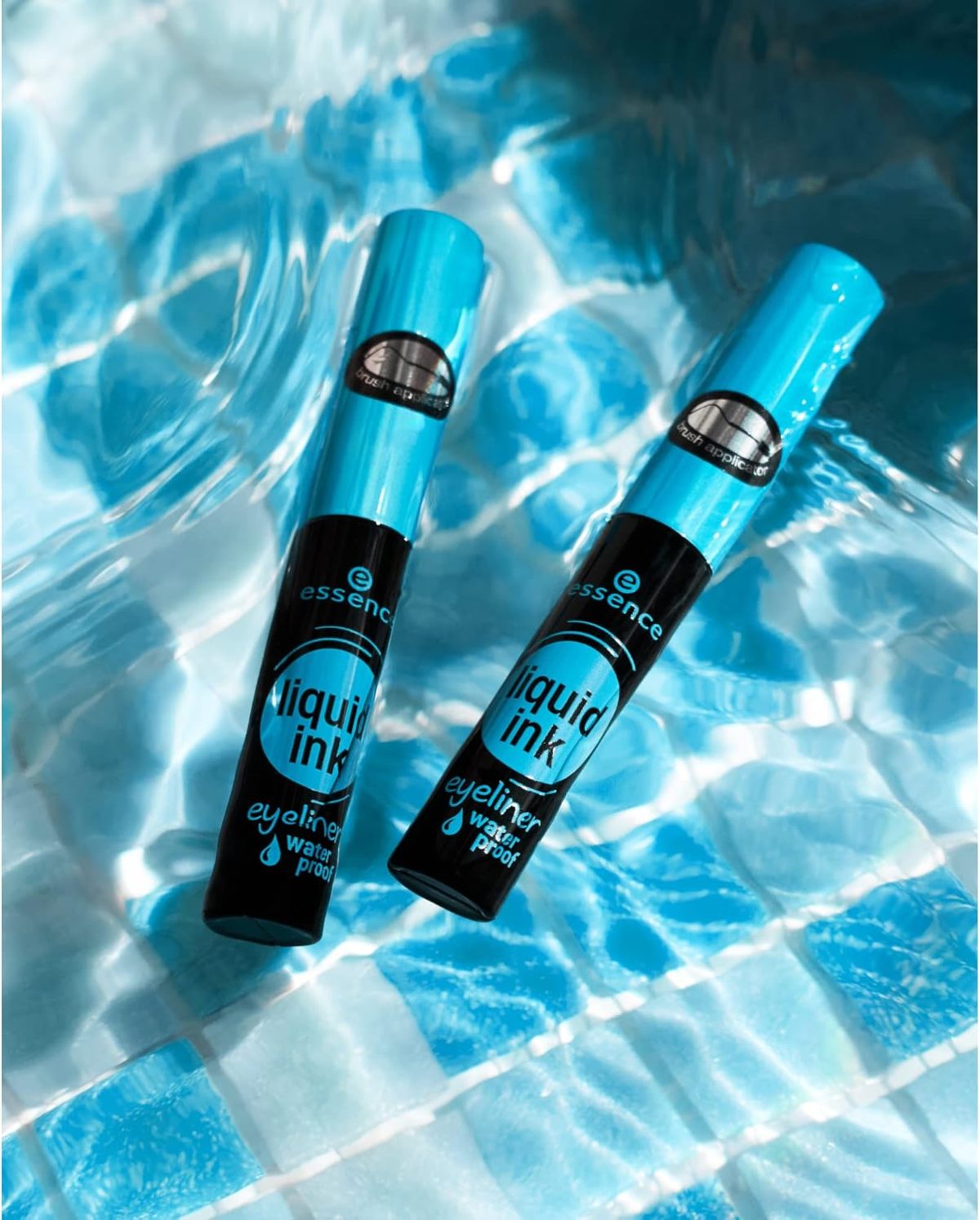 ⁦essence Liquid Ink Eyeliner Waterproof 01-3er Pack⁩ - الصورة ⁦2⁩