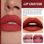 ⁦KASTWAVE Lip Liner Set, 6 Colours Matte Lip Liner, Long-Lasting Wear And Waterproof, Smooth, Smudge Proof, High Pigmented Smooth Nude Texture Natural, Makeup For Women⁩ - الصورة ⁦6⁩