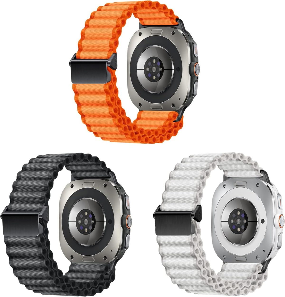 ⁦Dado Multi Pack Straps Compatible with Samsung Galaxy Watch Ultra 47mm⁩ - الصورة ⁦2⁩