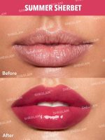 ⁦SHEGLAM Makeup - Glow Addict Lip Balm - Water-locking lip gloss (Summer Sherbet)⁩ - الصورة ⁦4⁩