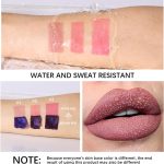 ⁦Lip Stain Peel Off, 3 Colors Lip Tint Peel Off, Matte Peel Off Lip Stain, Non-Stick Cup Tattoo Color Lip Gloss Set, Waterproof Long Lasting Lip Makeup for Women Girls⁩ - الصورة ⁦7⁩