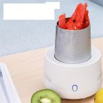 ⁦Avcbno Compact refrigerator Dormitory Iced Fast Chiller Extremely Fast Cooling Small Desktop Cold Drink Cola Bucket Beer⁩ - الصورة ⁦2⁩