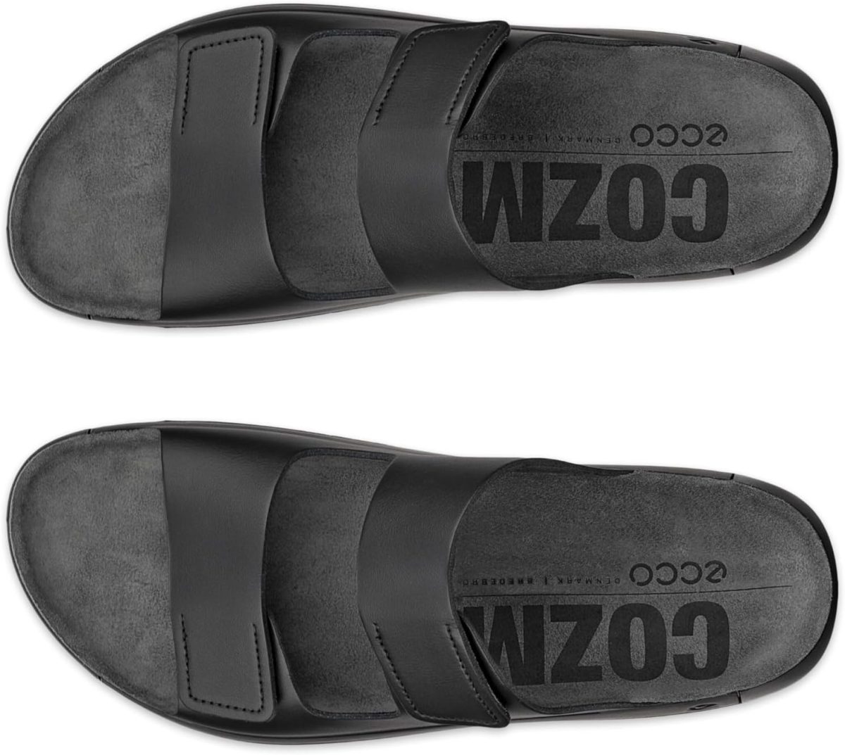 ⁦ECCO Men's Cozmo Two Band Slide Sandal⁩ - الصورة ⁦5⁩