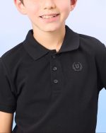 ⁦طقم قميص بولو اسود للاولاد من ريد تاغ (عبوة من قطعتين)⁩ - الصورة ⁦3⁩