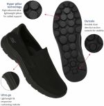 ⁦Skechers GO WALK 6 - ANAGLYPH mens Shoes⁩ - الصورة ⁦4⁩