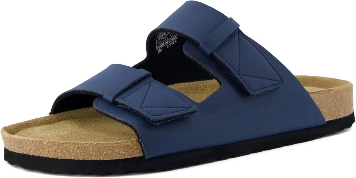 CUSHIONAIRE Lynx-m mens Sandal
