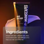 ⁦لوشن ما بعد الحلاقة كروب سوذر™ من مانسكيبد™ - غني بالصبار والشوفان الغروي والشيا وزبدة بذور الكاكاو وزيت القرطم للتهدئة والراحة⁩ - الصورة ⁦8⁩