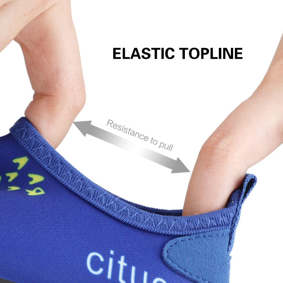 ⁦HI-FINE Water Shoes for Boys and Girls,Quick-Dry Barefoot Socks Snorkeling Shoes Water Socks for Outdoor Beach Swim Surf Walking Yoga⁩ - الصورة ⁦5⁩